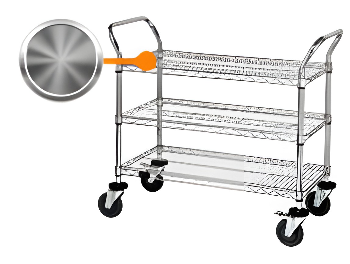 STAINLESS STEEL UTILITY CARTS