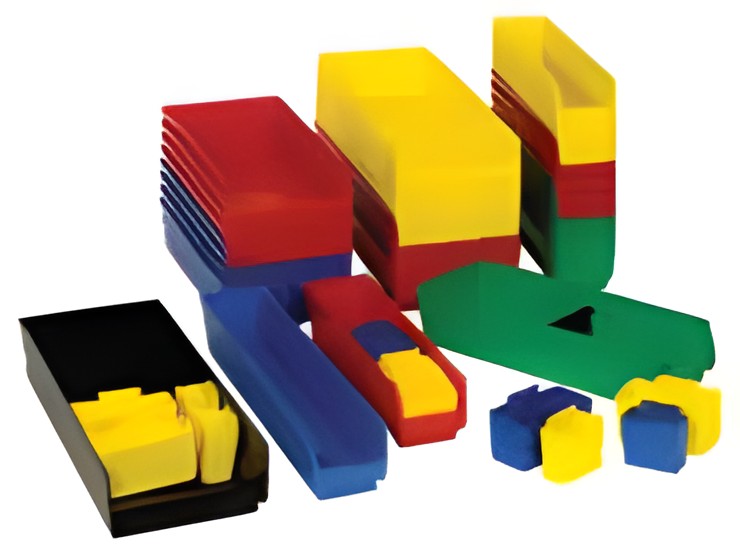 ECONOMY 4" SHELF BINS (QSB SERIES)