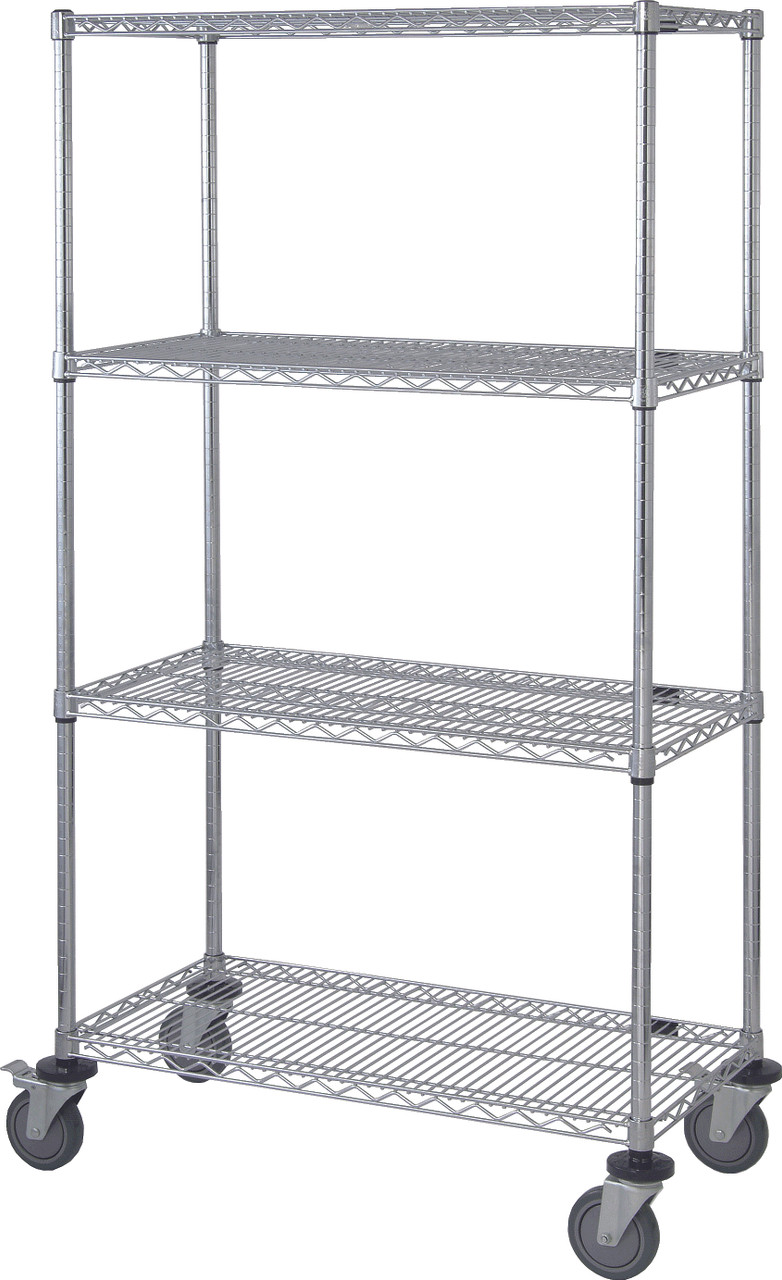 69" HIGH, 4 SHELVES