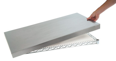 STAINLESS STEEL SHELF TOP COVERS
