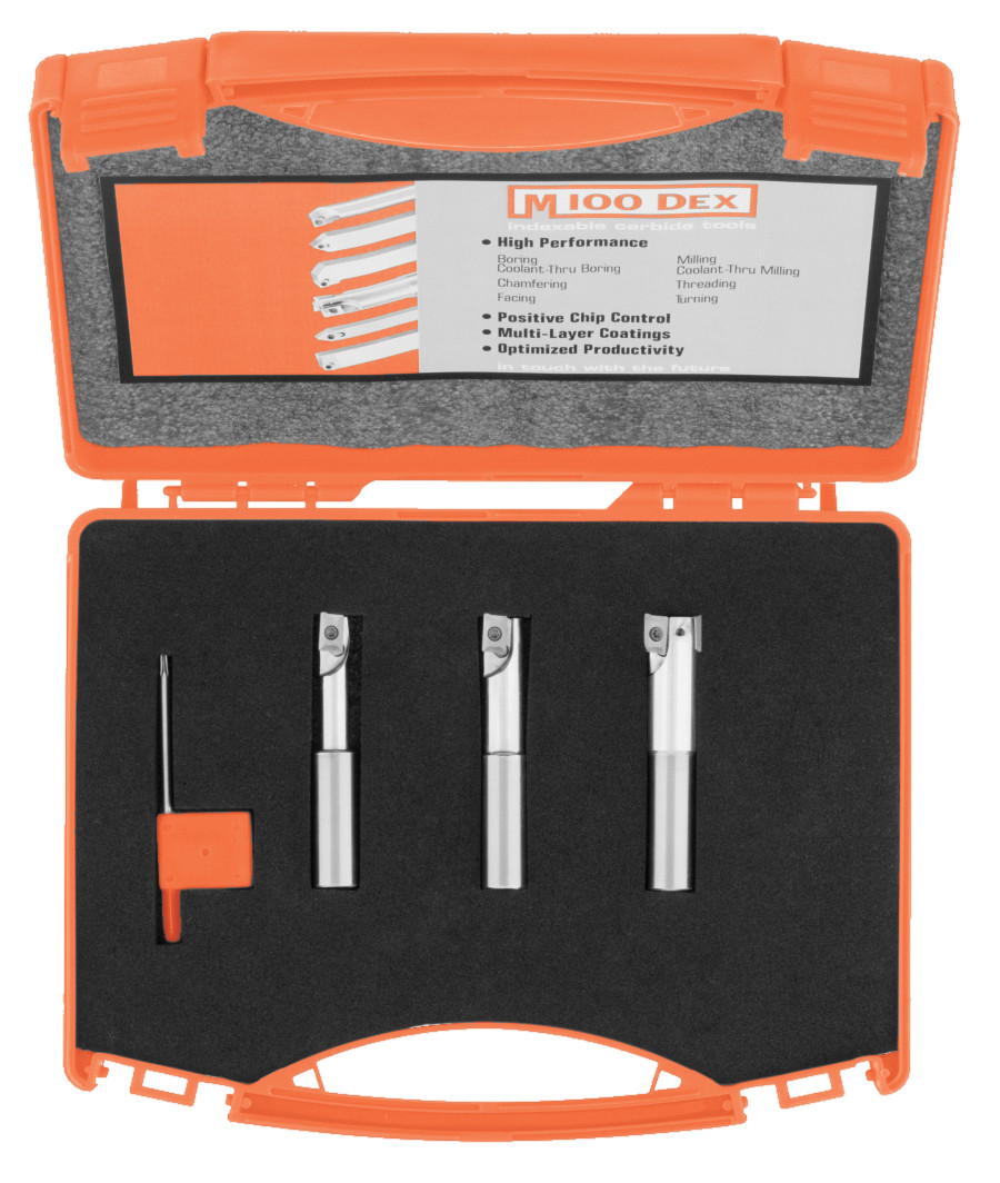 Sets-Indexable-Milling-Tool Holders-Coolant Throug