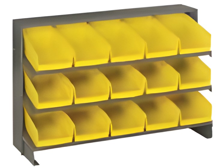 BENCH RACKS WITH BINS