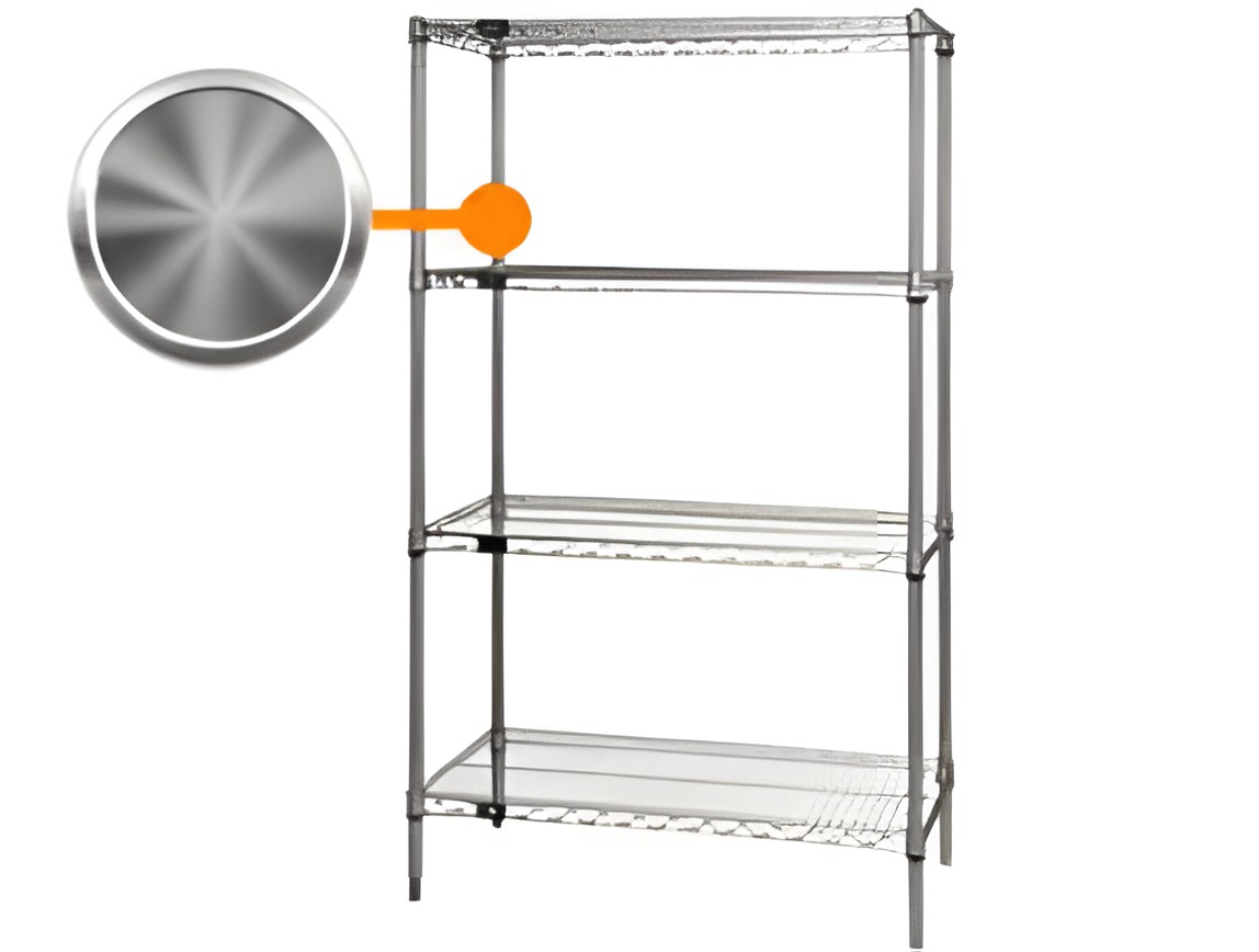 STAINLESS STEEL WIRE SHELVING