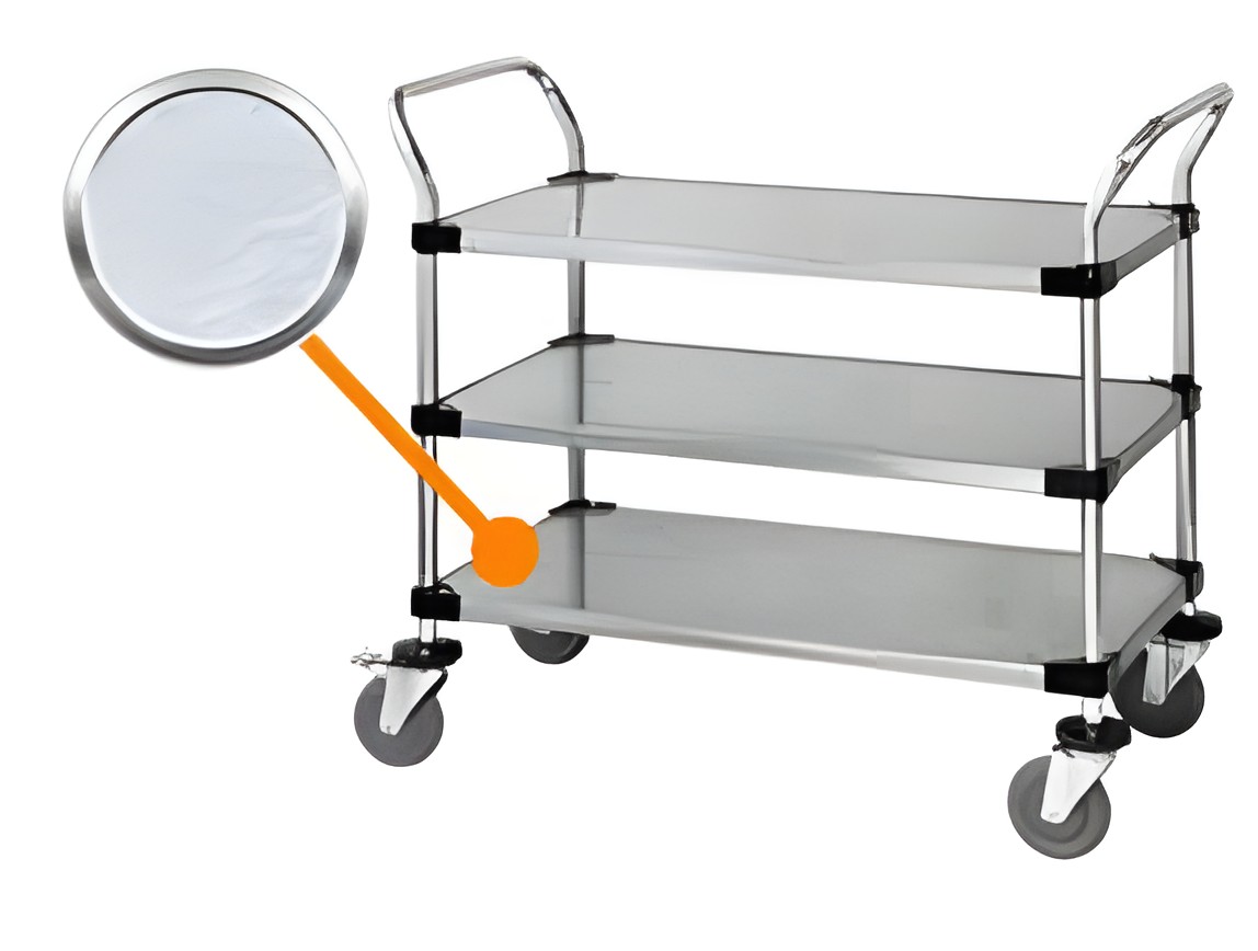 GALVANIZED STEEL UTILITY CARTS