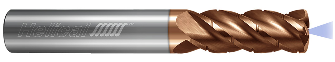 High Feed Mills - Combination Feed & HEM - 4 Flute