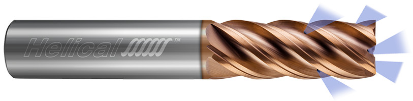 Flute - Corner Radius - Coolant Through - Variable