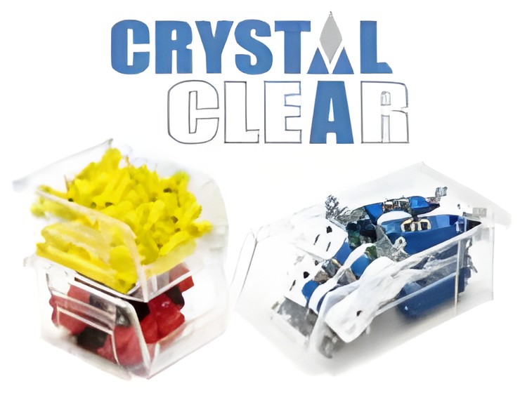 CRYSTAL CLEAR BINS