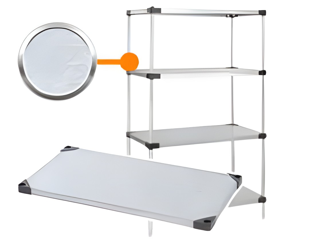 18 GAUGE GALVANIZED STEEL SHELVES & SHELVING UNITS
