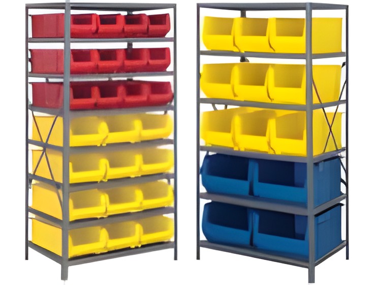 24" STEEL SHELVING SYSTEMS