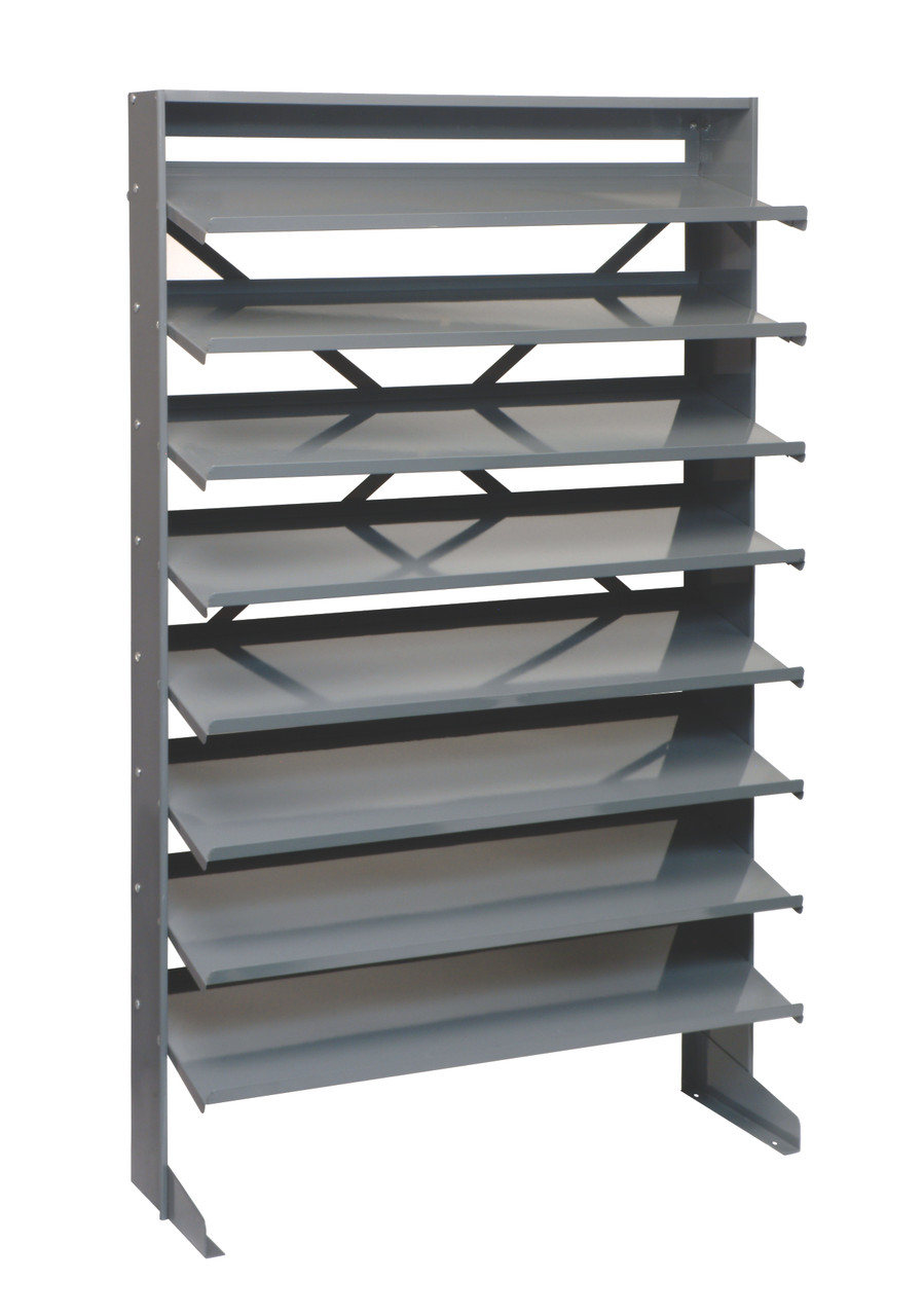 SLOPED PICK RACK