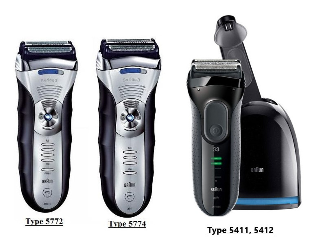 Braun Series 3 Clean And Charge Station braun.shavers-and-parts.com