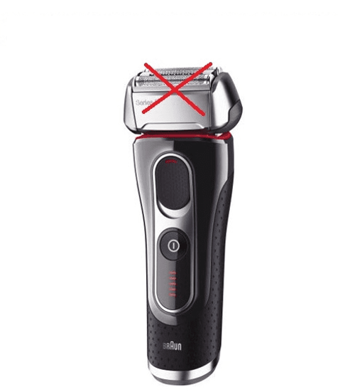 Braun FlexMotionTec Series 5 Replacement Power Handle with Battery and Trimmer    CLICK FOR SUPPORTED MODEL NUMBERS!