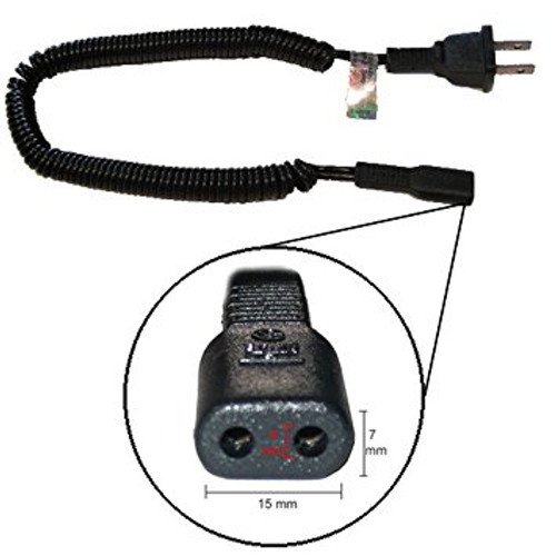 Braun Shaver Generic Power Cord (Click for Braun Model Numbers)