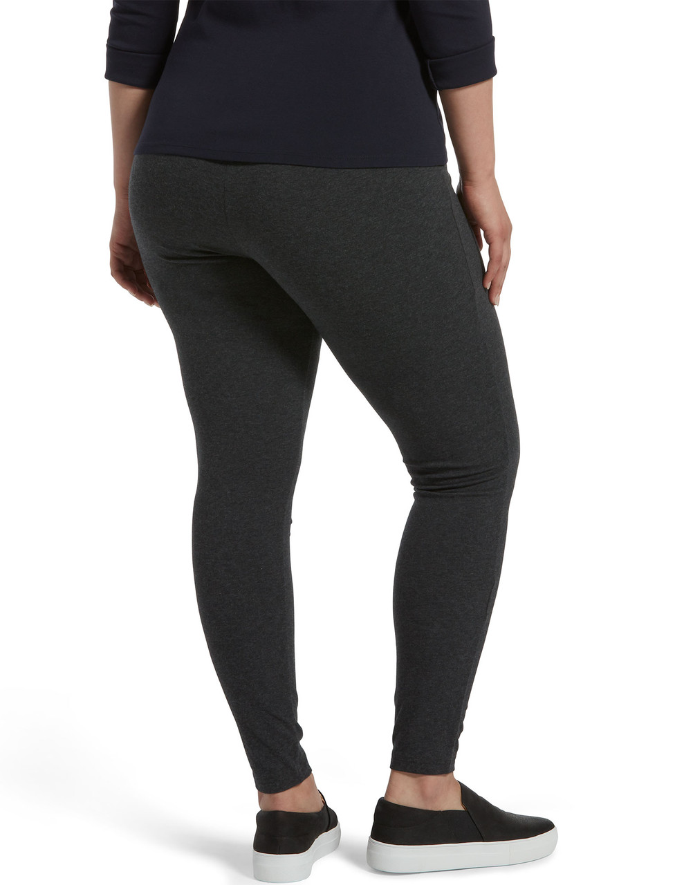 Leggings Plus size/XL-2XL/Black Collection/Branded/Garterize/Cotton,  Women's Fashion, Bottoms, Other Bottoms on Carousell