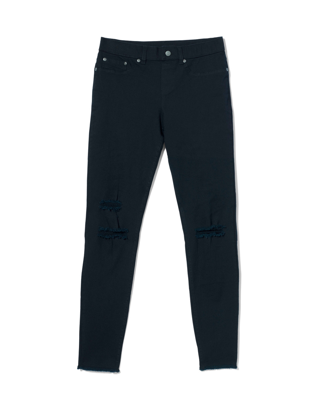 Buy Ripped Knee Denim Leggings | HUE