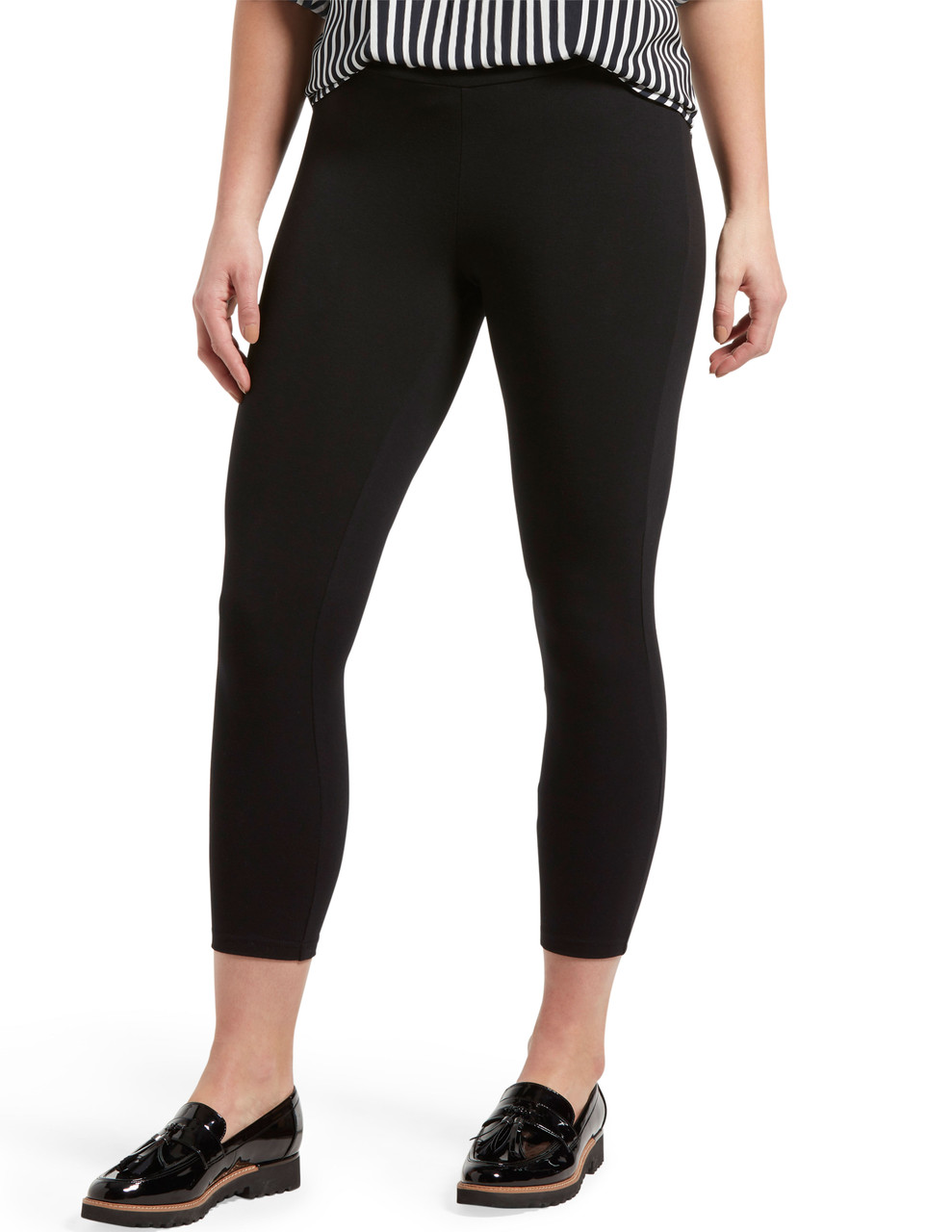 Eurotard Womens Capri Leggings with Cotton Lycra® – Dancewear NYC -