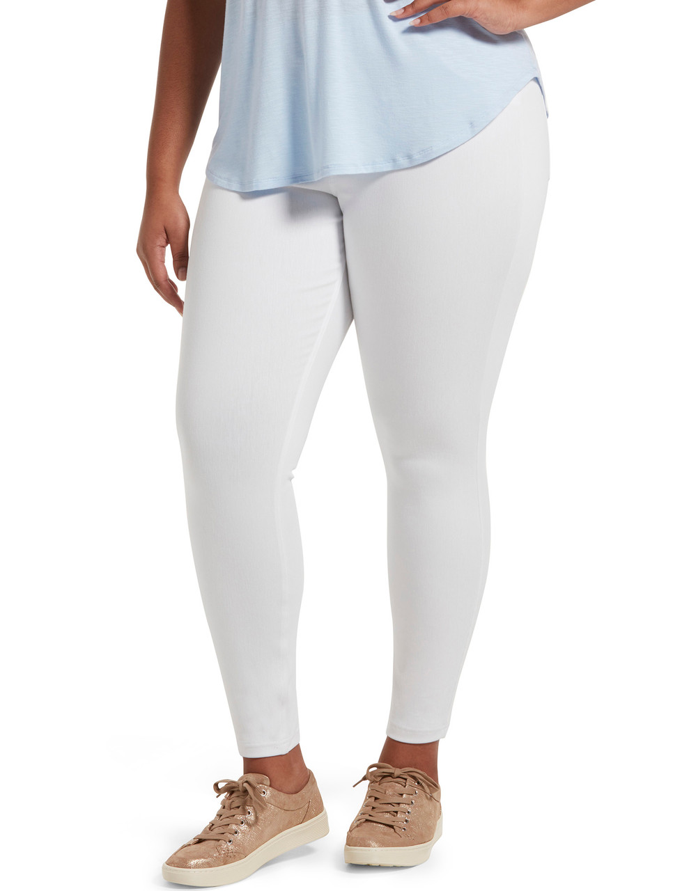 Buy HUE Women's Jeggings & Tunic - Essential Denim Leggings - Stretchy  Jeans for Women - V Neck Legging Tee Online at desertcartSeychelles