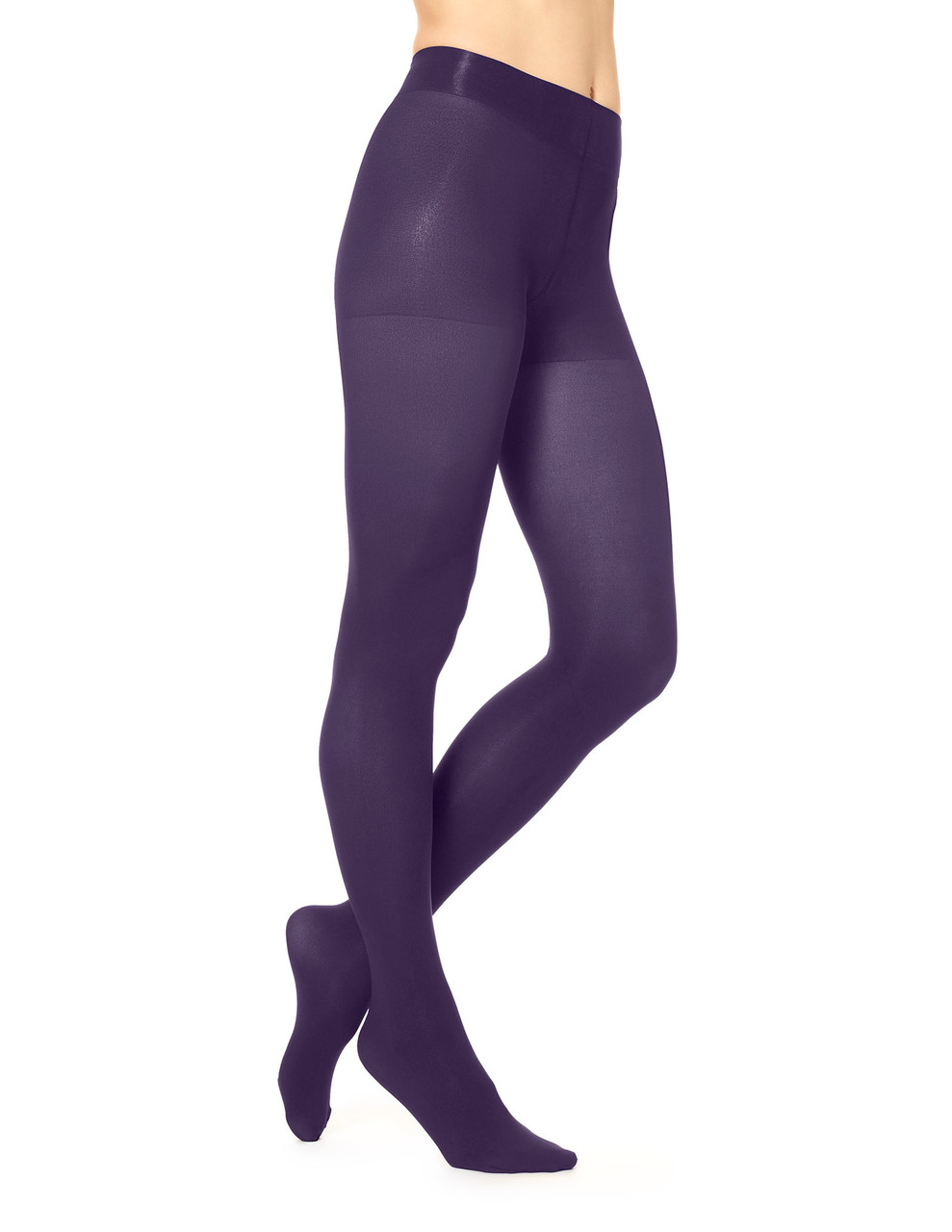 Hue Opaque Control Top Tights - Double Header USA