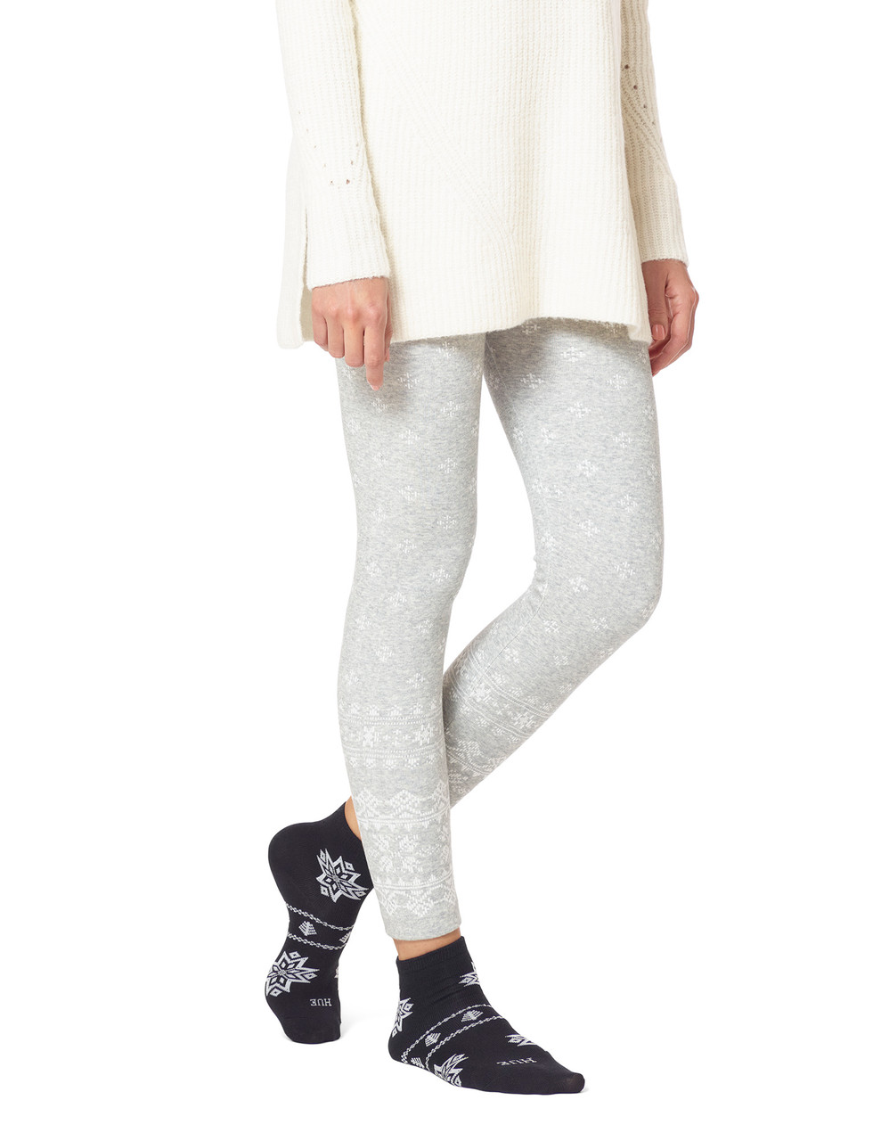 High-Waisted Seamless Fair Isle Legging