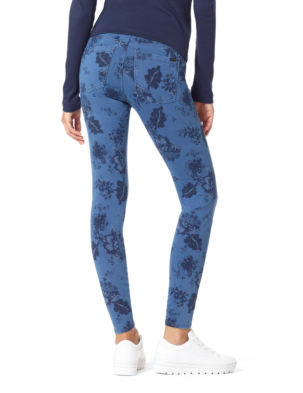 Om Hi Rise Pocket 7/8 Legging - Delilah Print by Gaiam Online