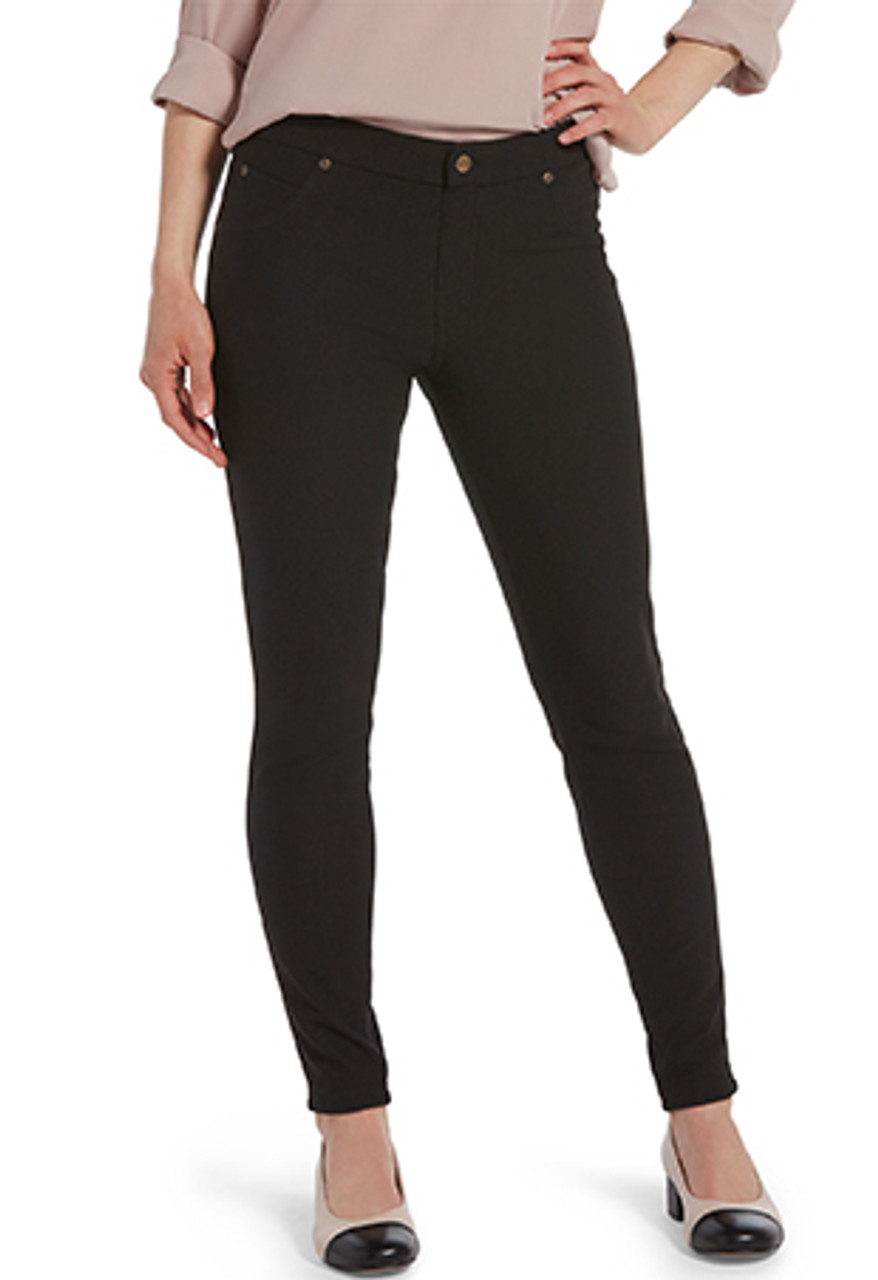 HeatGuard Denim Look Fur Lined Leggings - Niche online