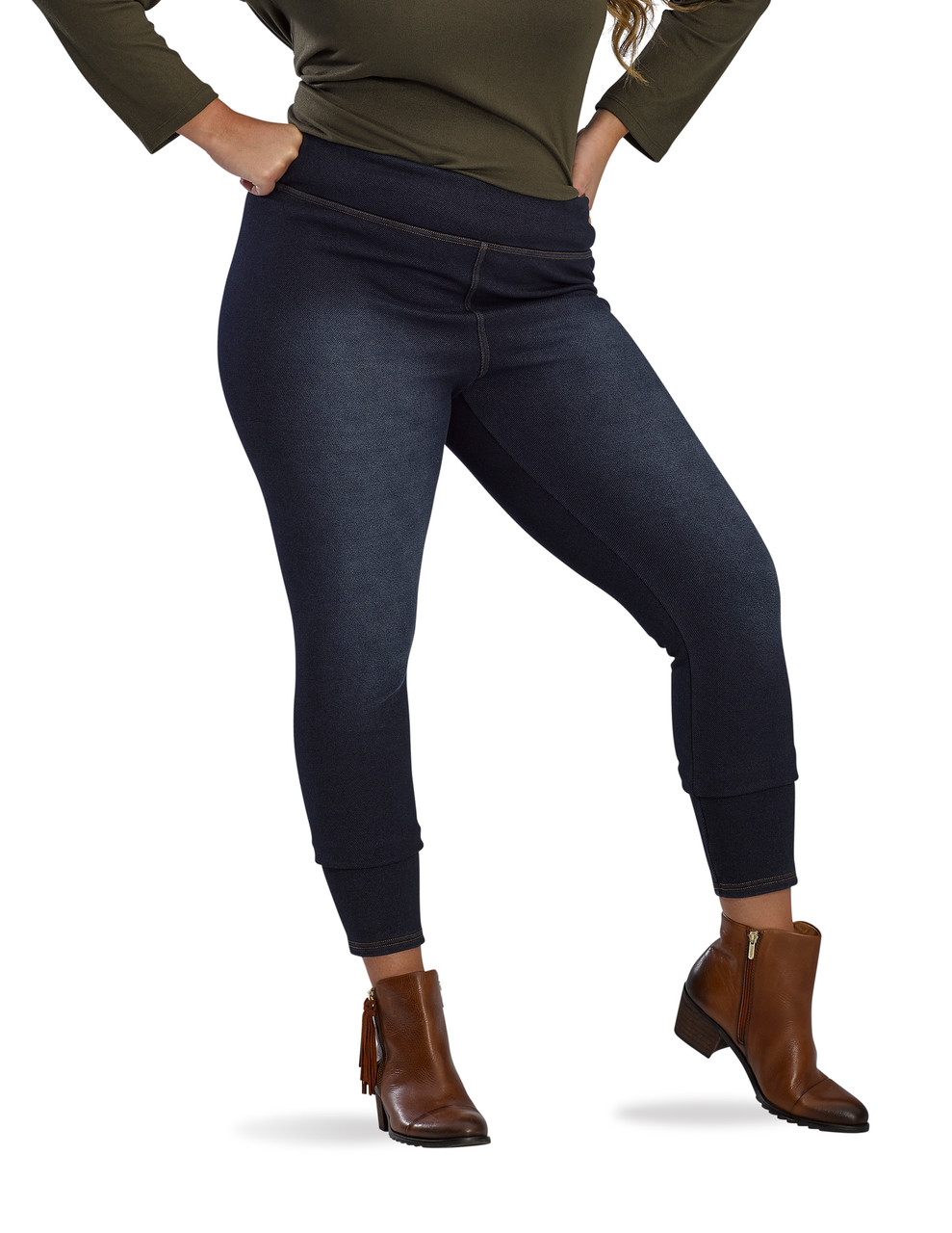 Girls plush teal top / black legging Calvin Klein Jean set size XS 5/6 NEW
