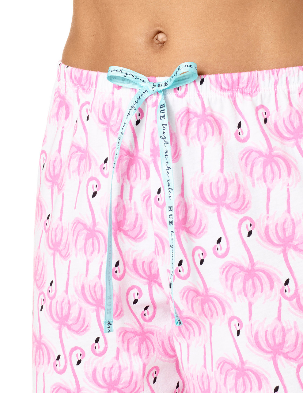 HUE Frosty Flamingo Knit PJ Set – Warm Hugs Lingerie & Accessories