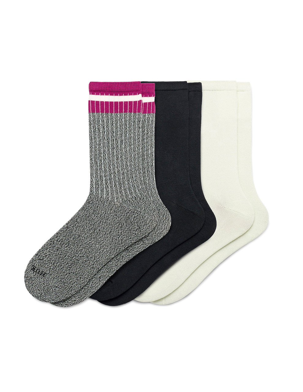 Super Soft Crew Sock 3 Pair Pack