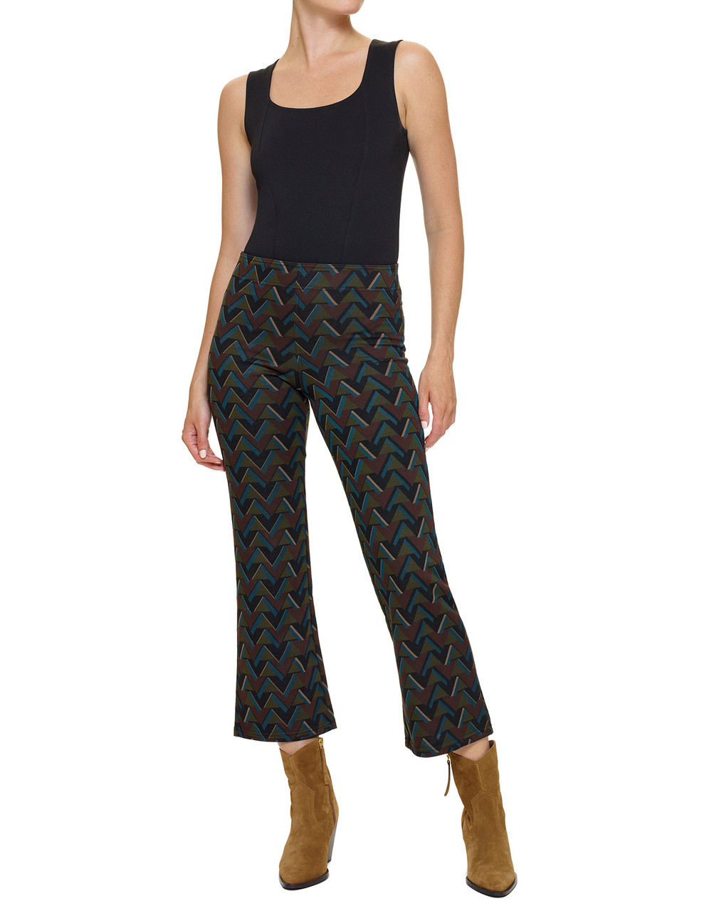 Style & Co Petite High-Rise Cropped Flare Leggings, Created for