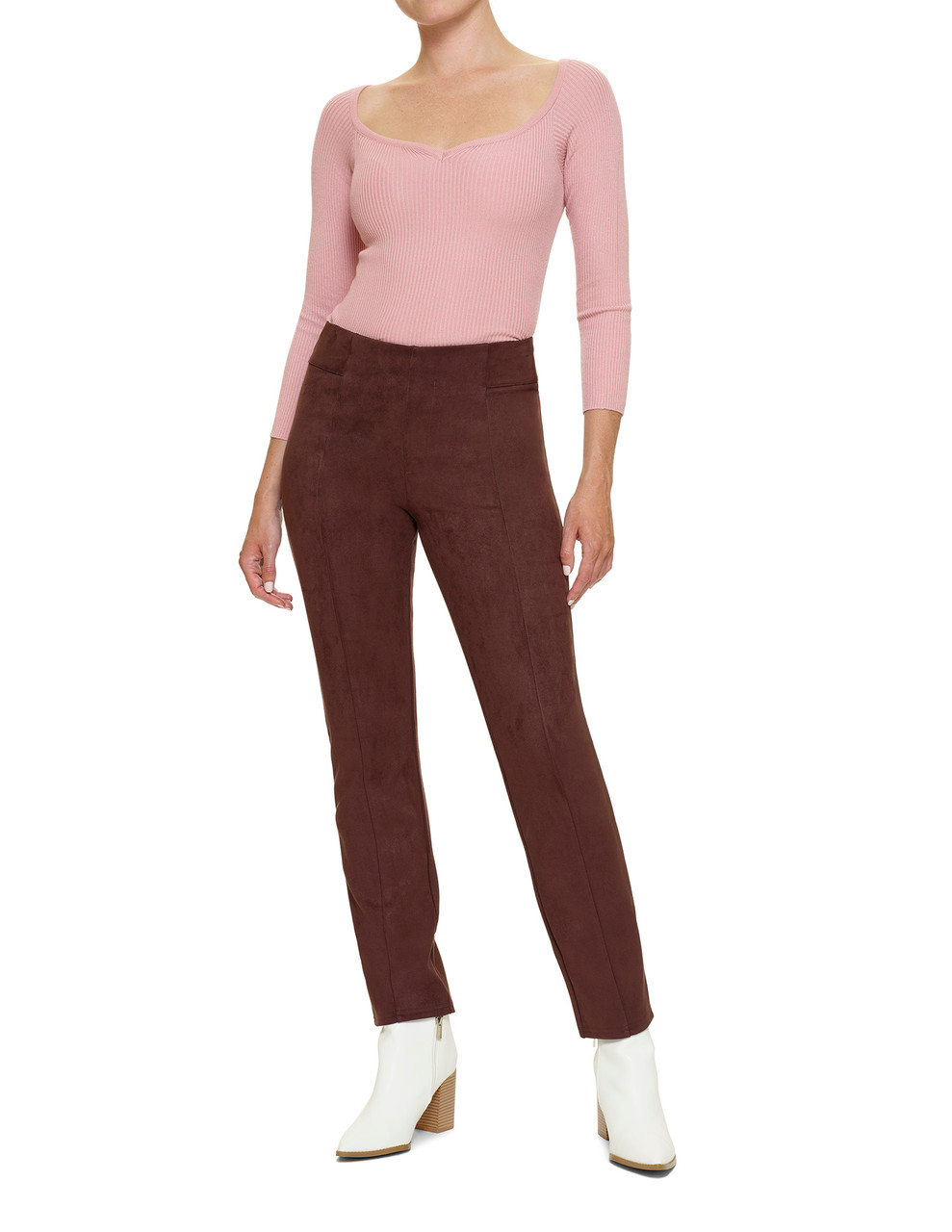 No nonsense sueded leggings deals maroon