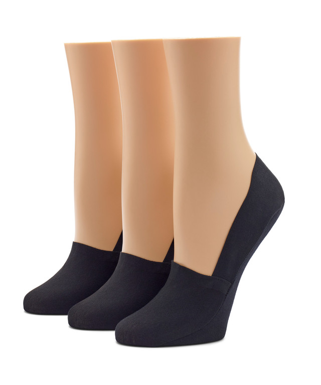 Hue Women's Microfiber Liner Socks 6-Pack U2478 - Sox World Plus