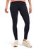 Wide Waistband Blackout Cotton Leggings Navy Small