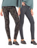 Brocade Reset Reversible Ponte Leggings Brocade