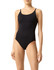 Tie Back One Piece Swimsuit Black