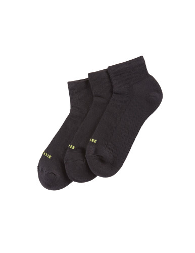 HUE Women's Relaxed Top Crew Socks, 3 Pair Pack