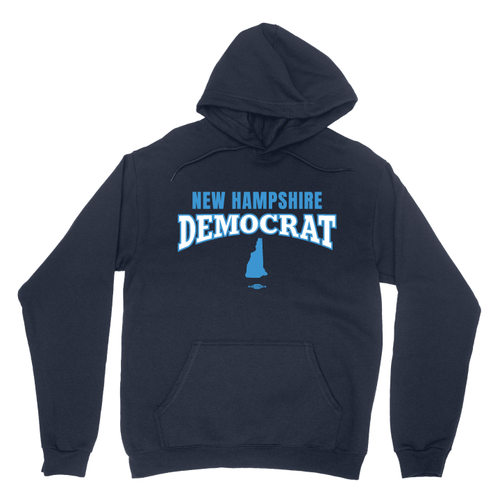 New Hampshire Democrat (Navy Pullover Hoodie) New Hampshire Democrat (Navy Pullover Hoodie)