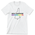 New Hampshire Dems State - Pride (Unisex White Tee)