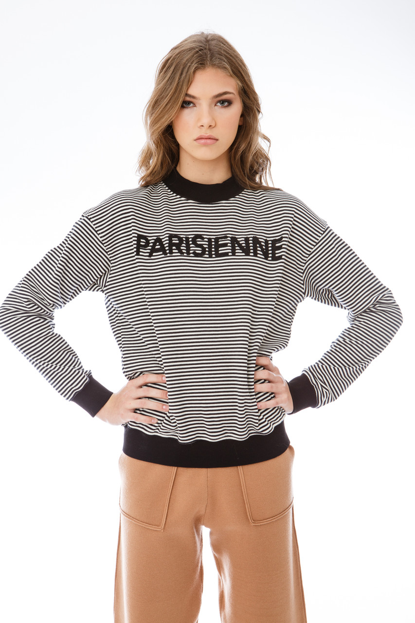 parisienne toile crewneck