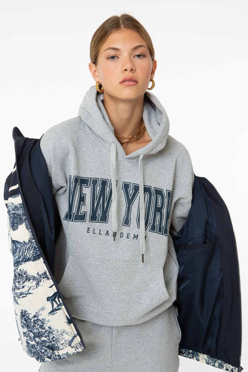 Christy New York Hoodie #vintage #hoodies #sweatshirts Description: Soft  heather grey h…