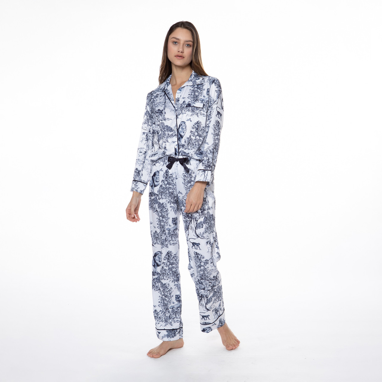 Satin Toile Pajama Set curated on LTK