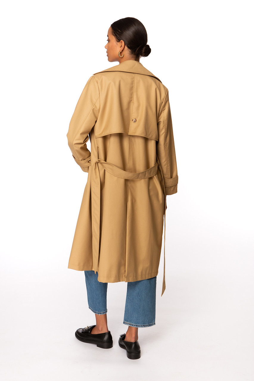 eLLa selectshop trench cape coat - ロングコート