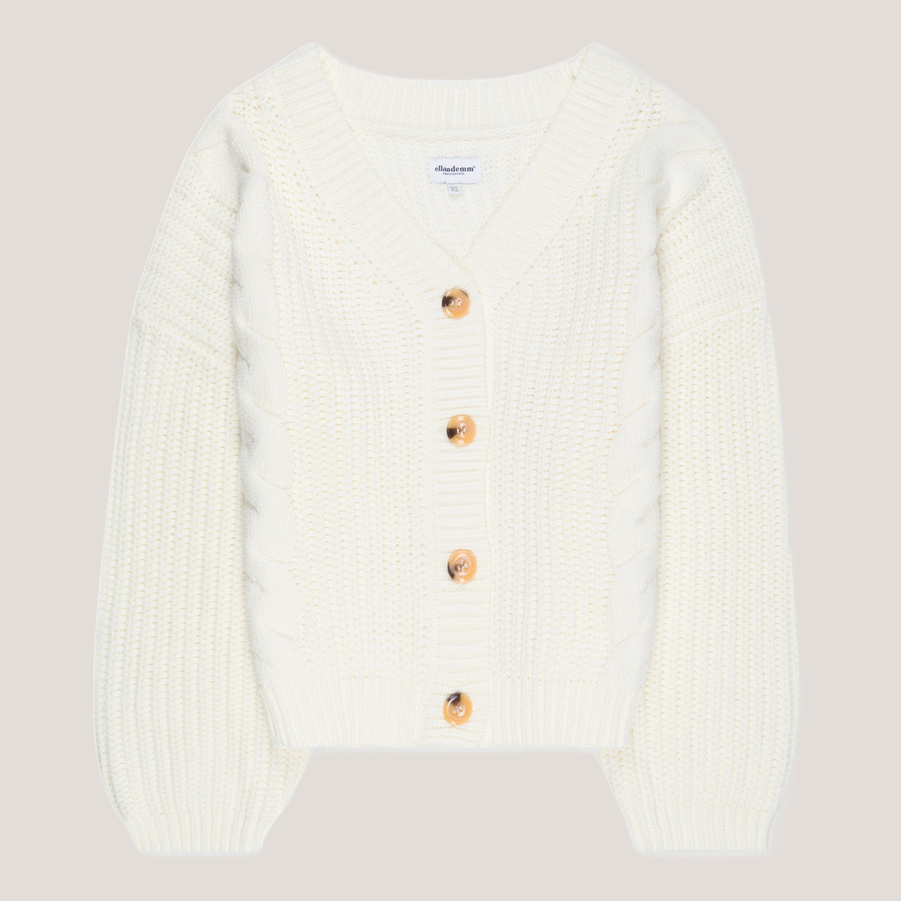 Classic Grandpa Cable Knit Cardigan