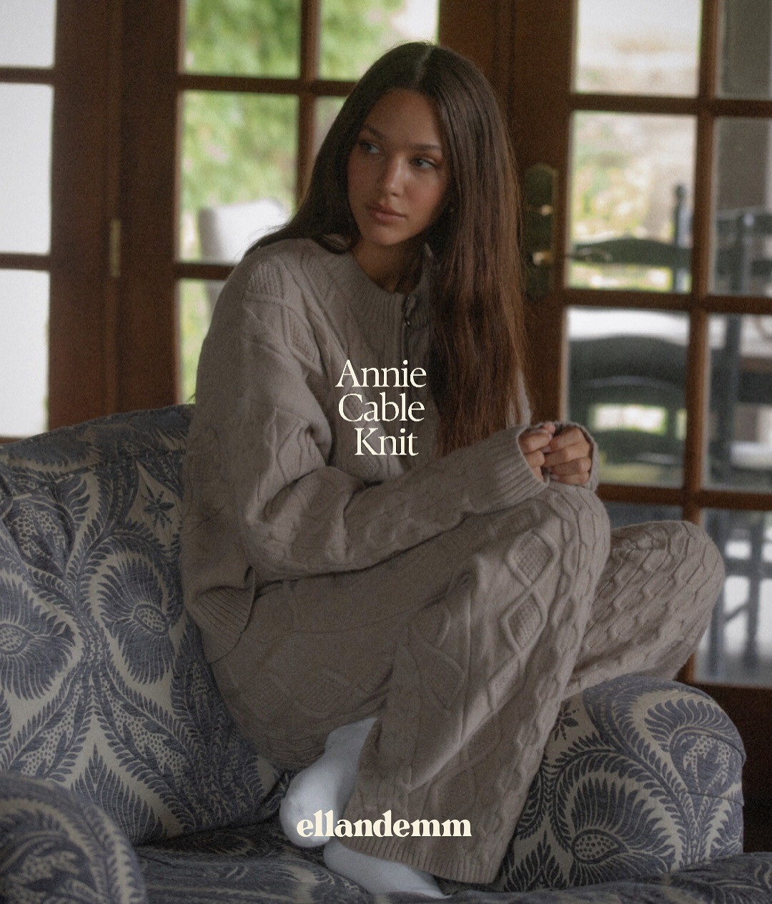 Annie Barrel Crop Knit Pant - EllandEmm