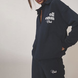 Vintage Club Pullover- Navy