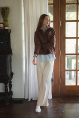 Everyday Knit Trousers - Cream