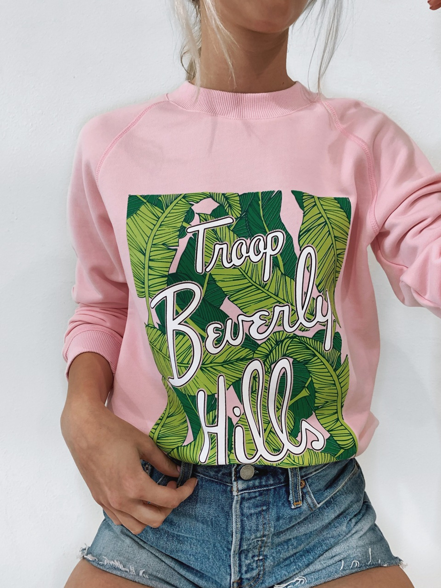 troop beverly hills sweatshirt