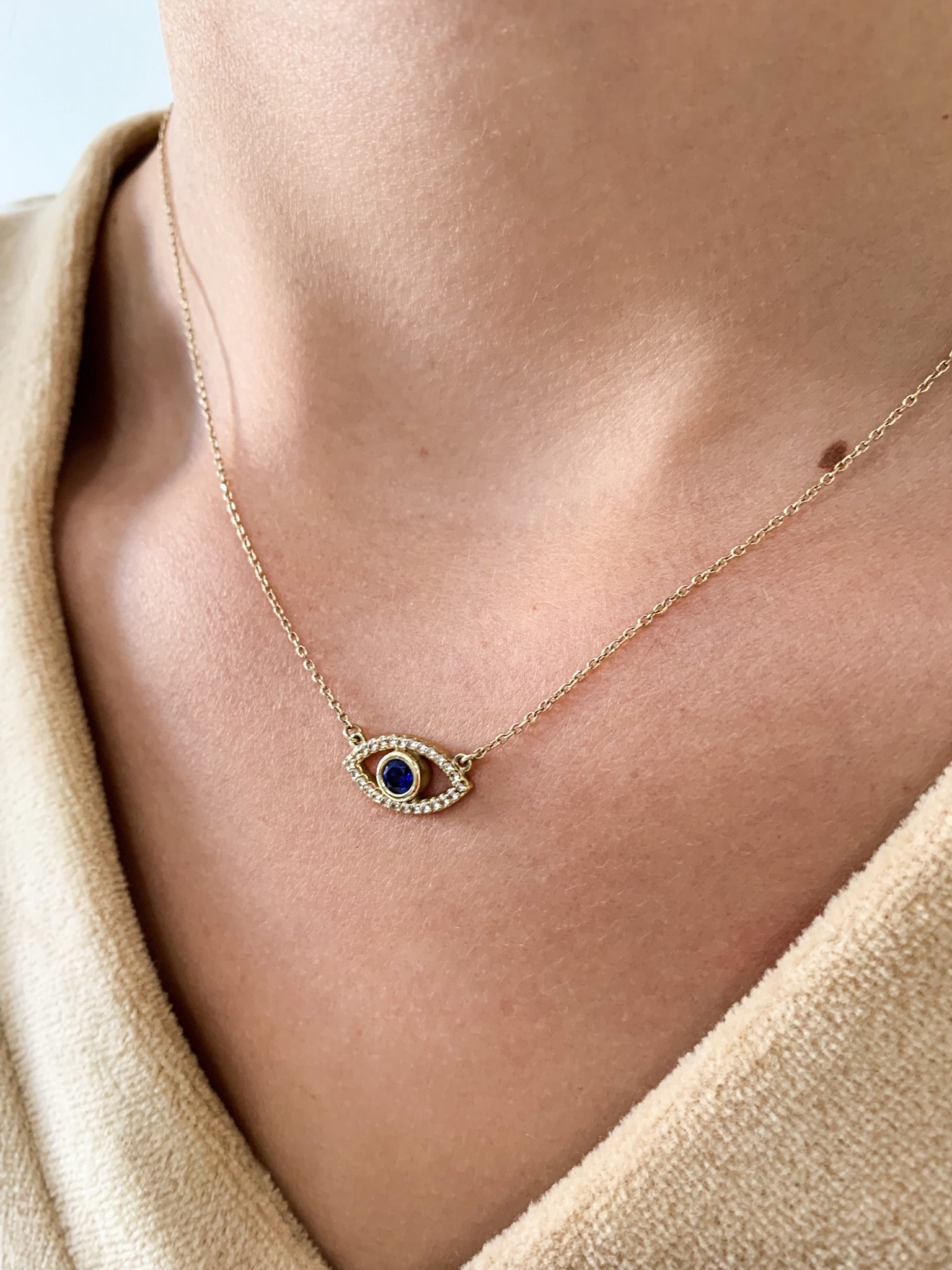 tiffany evil eye charm