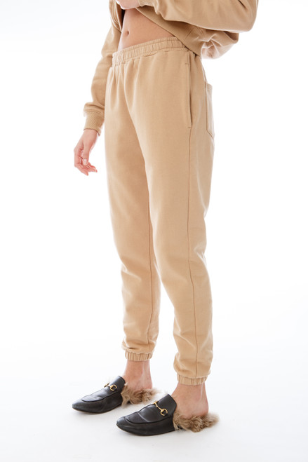 Tan Classic  Joggers 