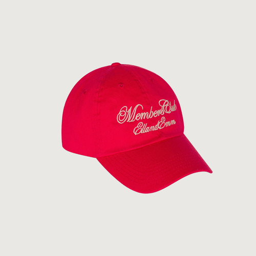 Members Club Hat Red - Limited Edition