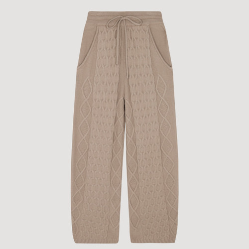 Annie Barrel Crop Knit Pant Annie Barrel Crop Knit Pant